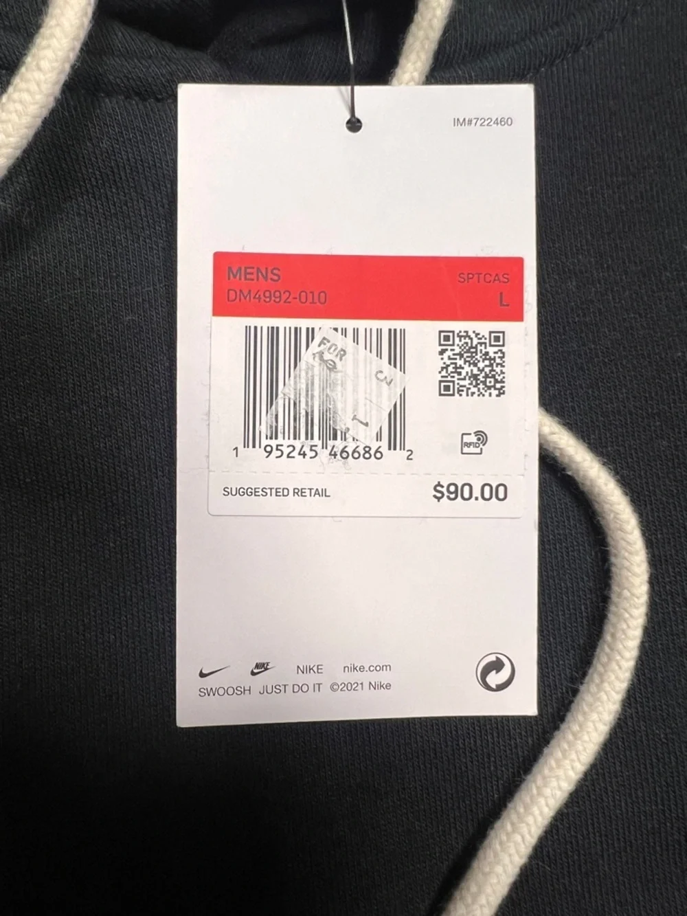 NWT Nike ‘Have A Nike Day’ Daisy Men’s Hoodie, Size Large